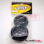 HSP Part Rubber Tyre Plus Rim 1:10 RC Racing and Drift 02116